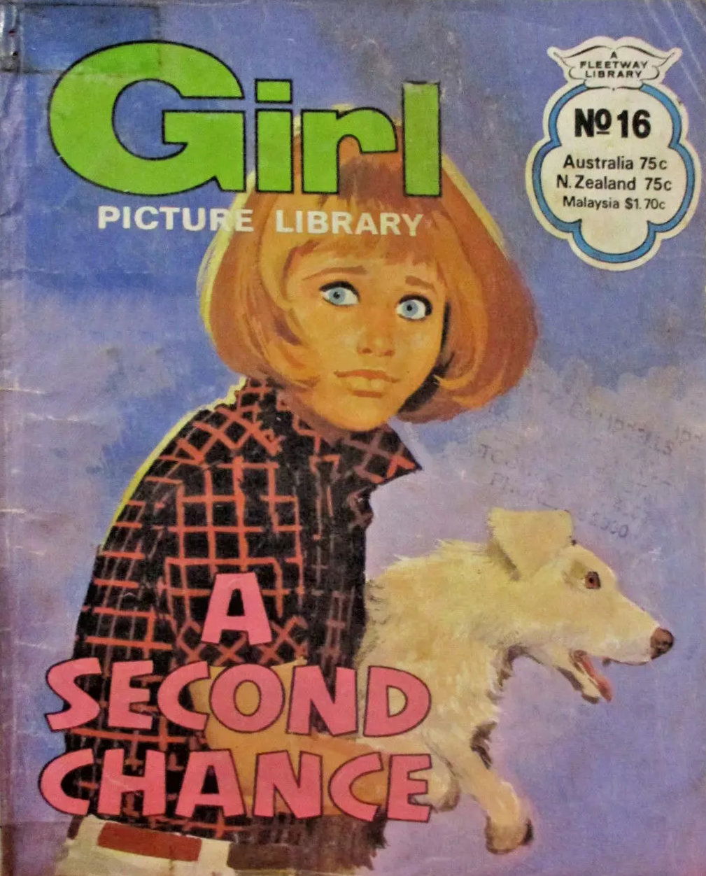 Girl Picture Library (IPC, 1984 series) #16 — A Second Chance ([March 1985?])