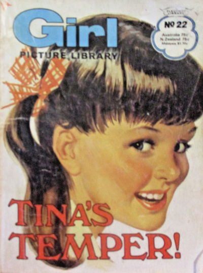 Girl Picture Library (IPC, 1984 series) #22 — Tina's Temper! ([June 1985?])
