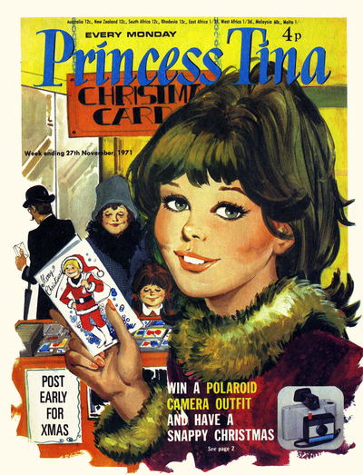 Princess Tina (Fleetway, 1968? series) 27 November 1971 (27 November 1971)