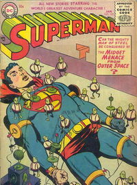 Superman (DC, 1939 series) #102 January 1956