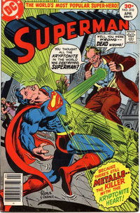 Superman (DC, 1939 series)  #310 (April 1977) — The Killer with the Kryptonite Heart!