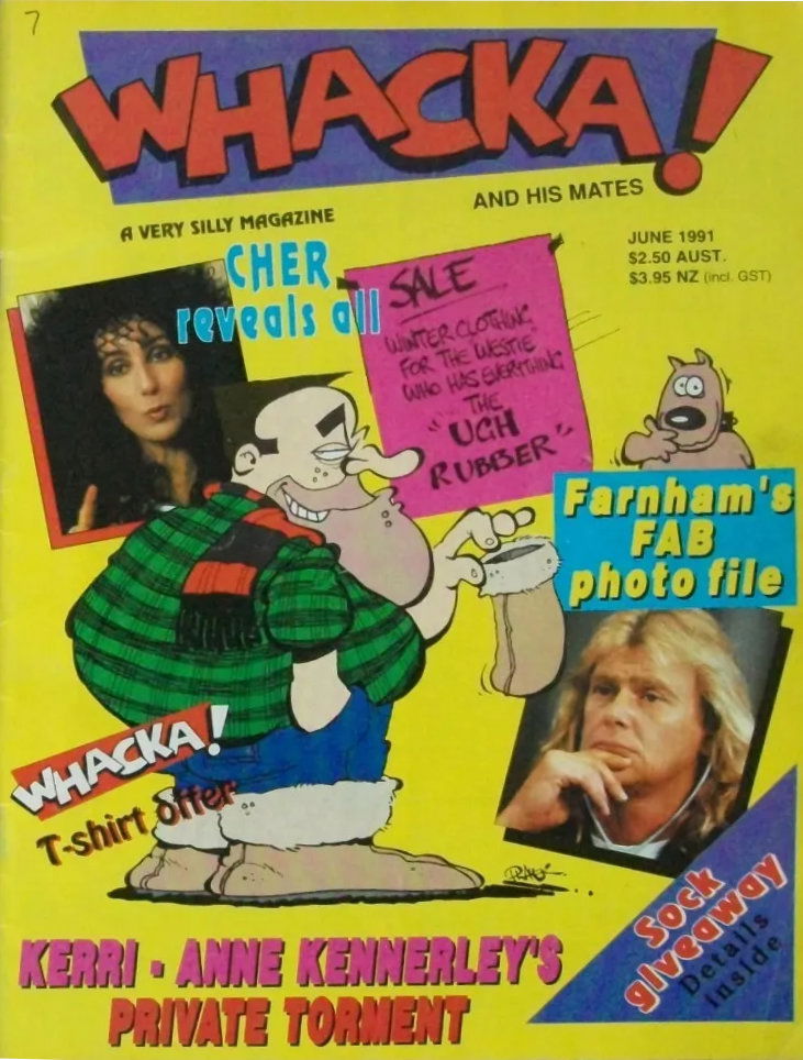 Whacka! and His Mates (Thompson Media Group, 1990 series) June 1991 (June 1991)