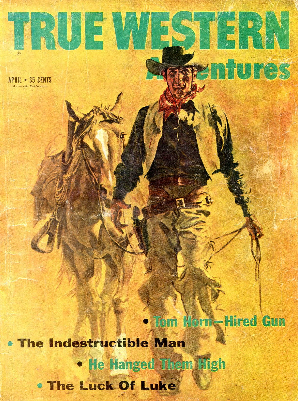 True Western Adventures (Fawcett, 1957 series) v3#13 (April 1960)