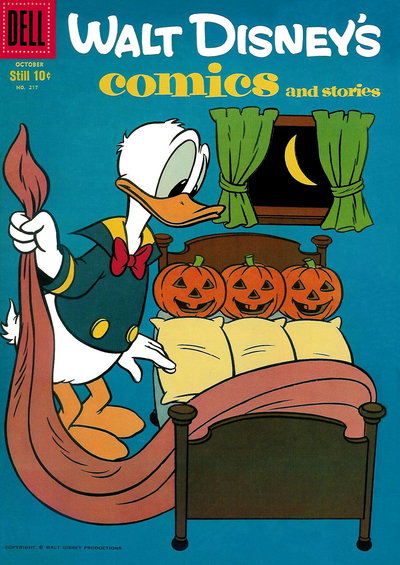 Walt Disney's Comics and Stories  v19#1 (217) (October 1958)
