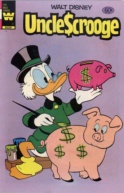 Walt Disney Uncle Scrooge (Western, 1963 series) #209 ([1984])