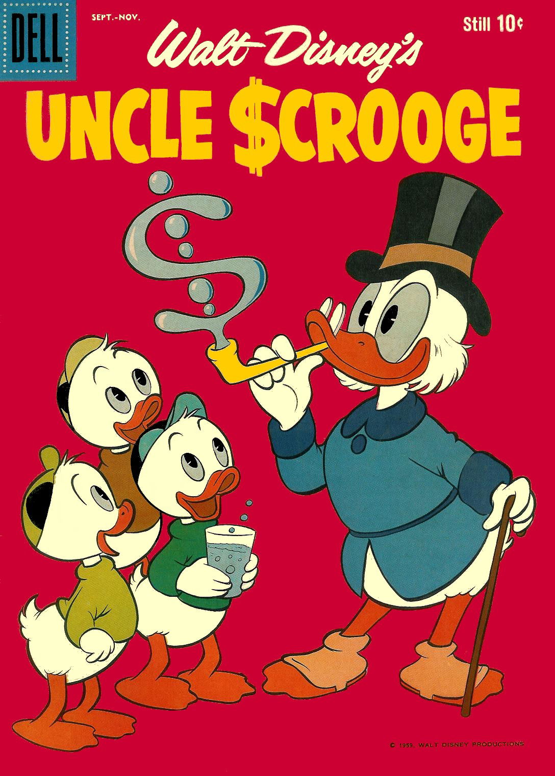 Walt Disney's Uncle Scrooge (Dell, 1953 series) #27 (September-November 1959)
