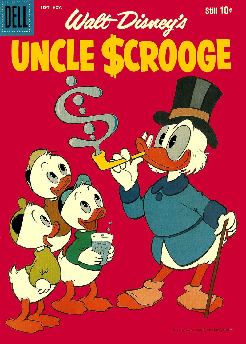 Walt Disney's Uncle Scrooge (Dell, 1953 series) #27 (September-November 1959)