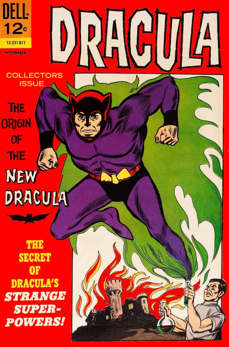 Dracula (Dell, 1962 series) #2 (November 1966)