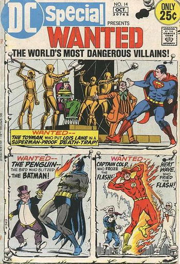 Wanted - The World's Most Dangerous Villains!