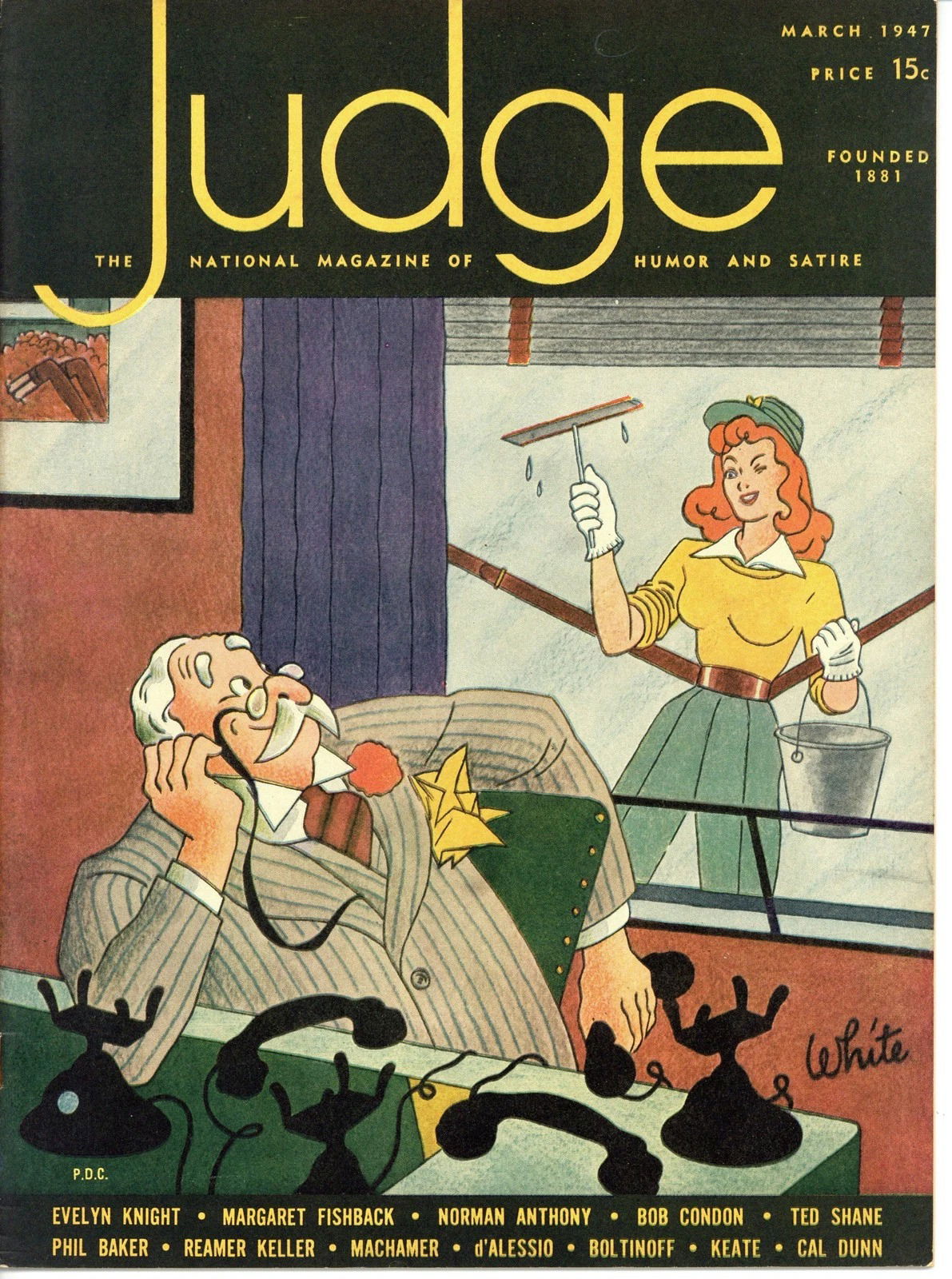 Judge (Judge, 1881 series) #2800 (March 1947)