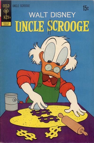Walt Disney Uncle Scrooge  #100 (August 1972)