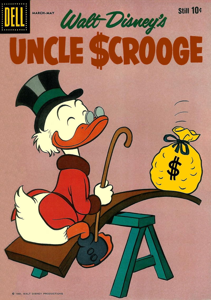 Walt Disney's Uncle Scrooge (Dell, 1953 series) #29 (March-May 1960)