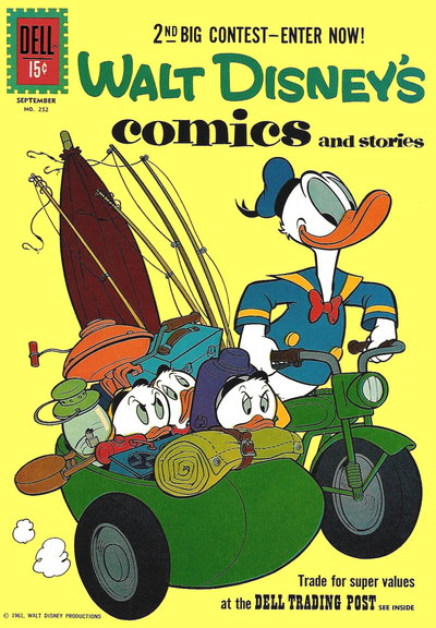Walt Disney's Comics and Stories  v21#12 (252) (September 1961)