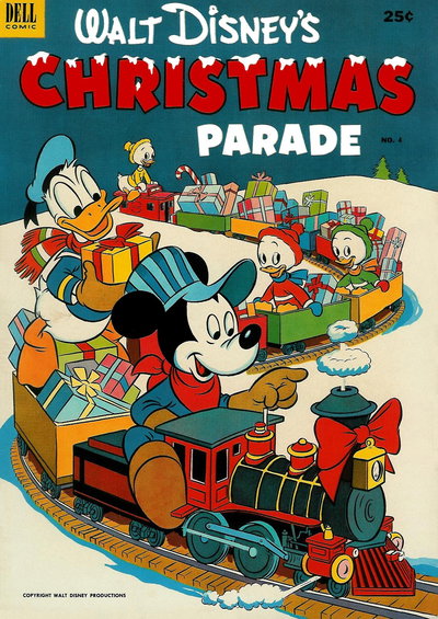 Walt Disney's Christmas Parade  #4 (November 1952)