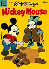 Walt Disney's Mickey Mouse (Dell, 1952 series) #62 (October-November 1958)