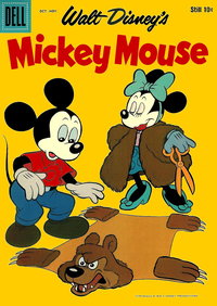 Walt Disney's Mickey Mouse  #62 (October-November 1958)