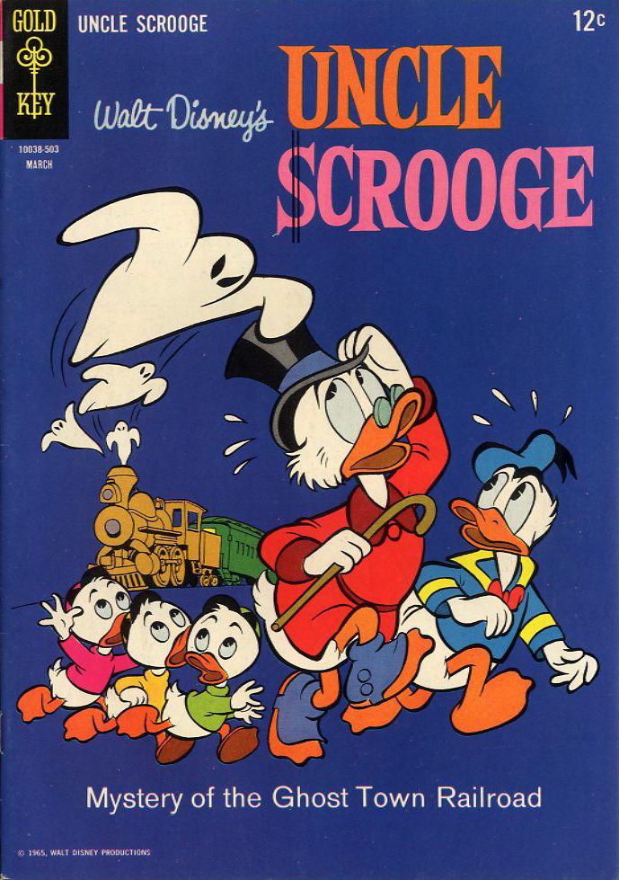 Walt Disney Uncle Scrooge (Western, 1963 series) #56 (March 1965)