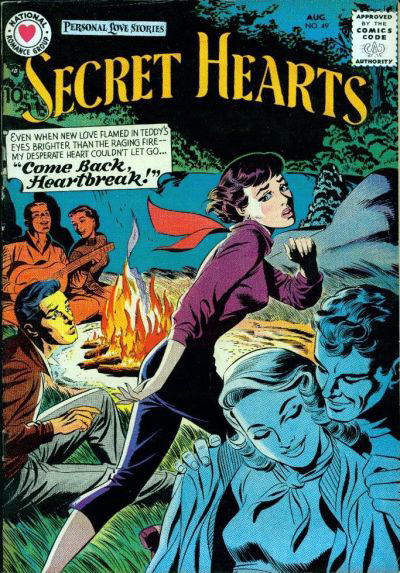 Secret Hearts (DC, 1949 series) #49 (August 1958)