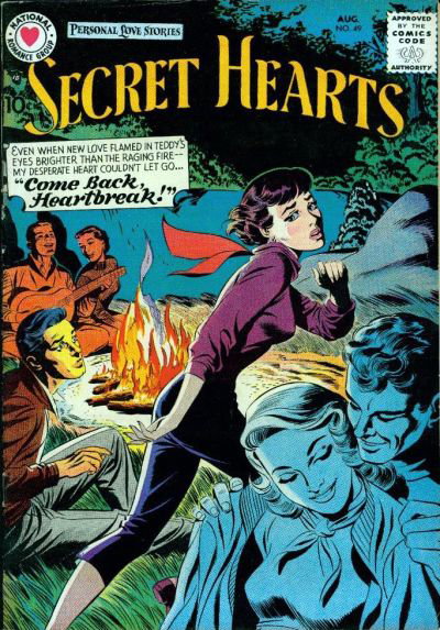 Secret Hearts  #49 (August 1958)