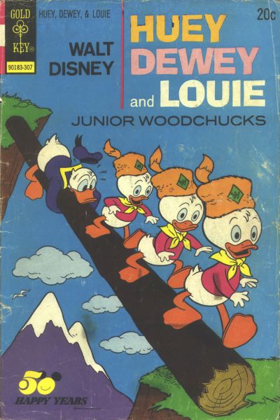 Walt Disney Huey, Dewey and Louie Junior Woodchucks  #21 (July 1973)