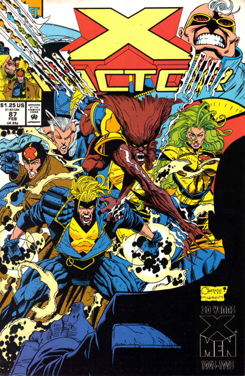 X-Factor (Marvel, 1986 series) #87 (February 1993)