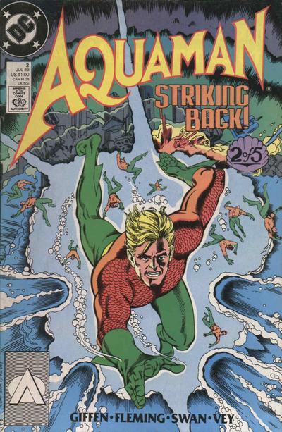 Aquaman (DC, 1989 series) #2 (July 1989)