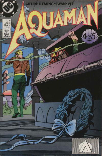 Aquaman (DC, 1989 series) #4 (September 1989)