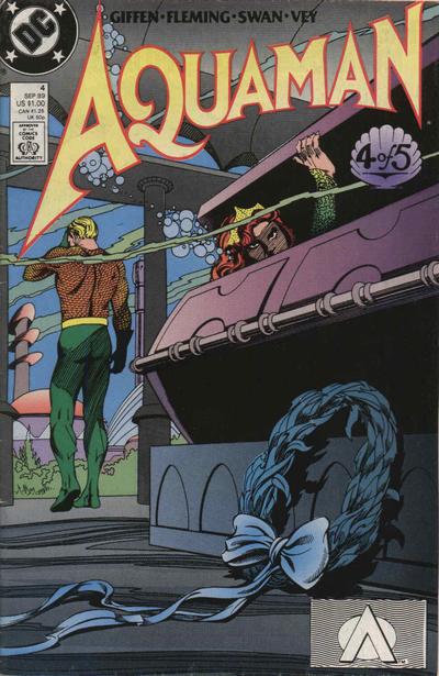 Aquaman (DC, 1989 series) #4 (September 1989)
