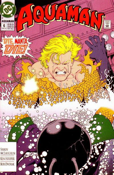 Aquaman (DC, 1991 series) #6 (May 1992)