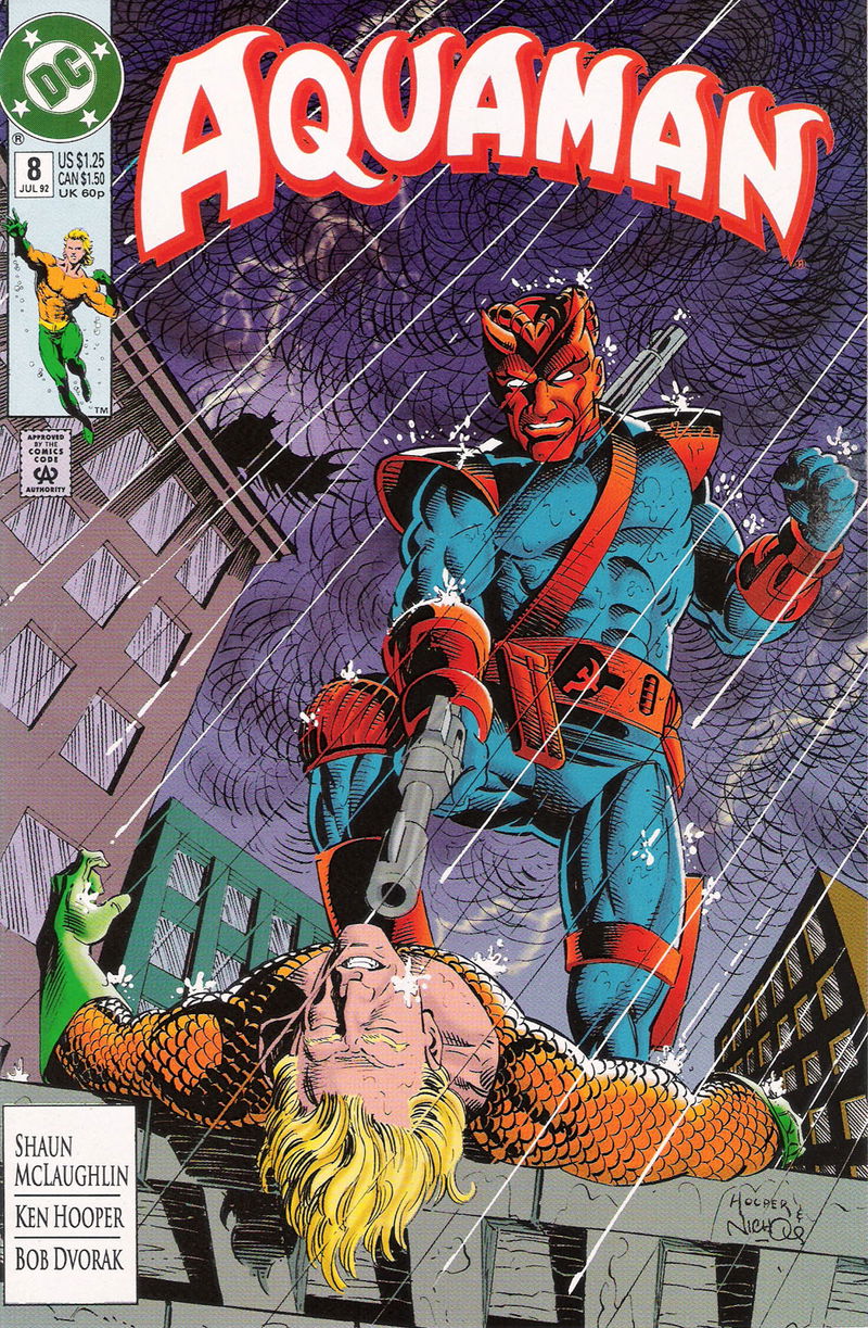 Aquaman (DC, 1991 series) #8 (July 1992)