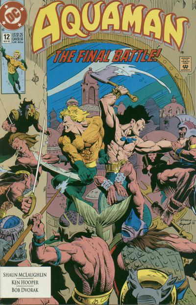 Aquaman (DC, 1991 series) #12 (November 1992)