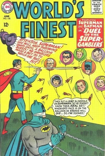 World's Finest Comics (DC, 1941 series) #150 June 1965