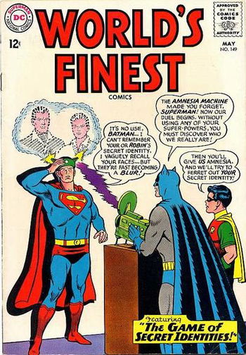 World's Finest Comics (DC, 1941 series) #149 May 1965