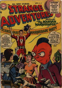 Strange Adventures (DC, 1950 series)  #67 (April 1956) — The Martian Masquerader!