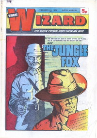 Wizard (D.C Thompson, 1970 series) 14 February 1976