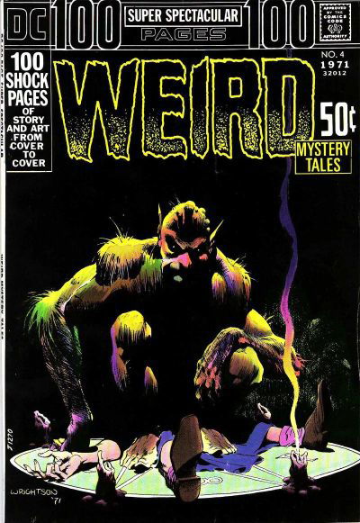 DC 100-Page Super Spectacular (DC, 1971 series) #4 — Weird Mystery Tales 1971