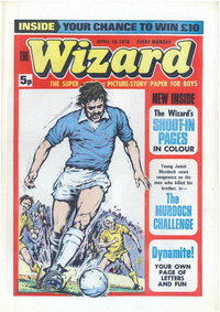 Wizard (D.C Thompson, 1970 series) 10 April 1976