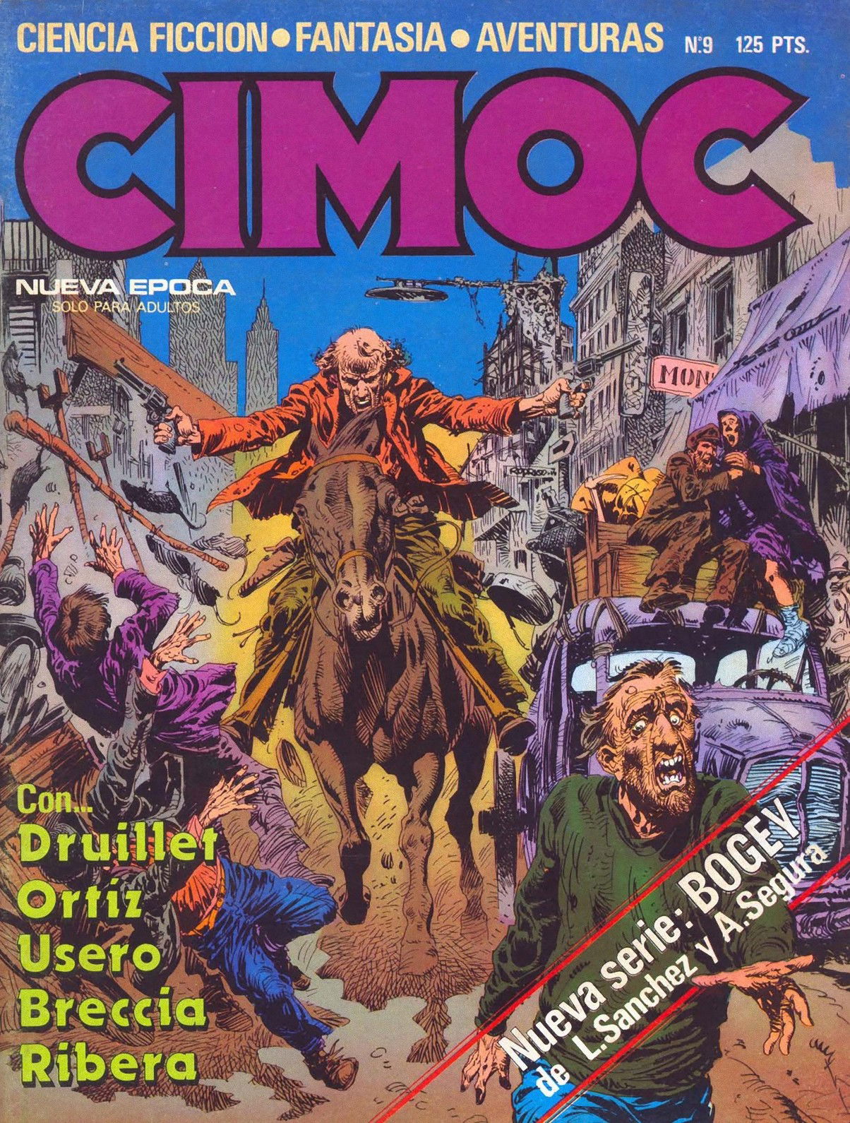 Cimoc (Norma, 1981 series) #9 (Noviembre 1981)