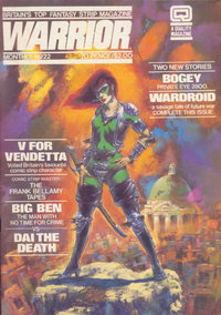 Warrior (Quality UK, 1982 series)  #22 (September 1984)