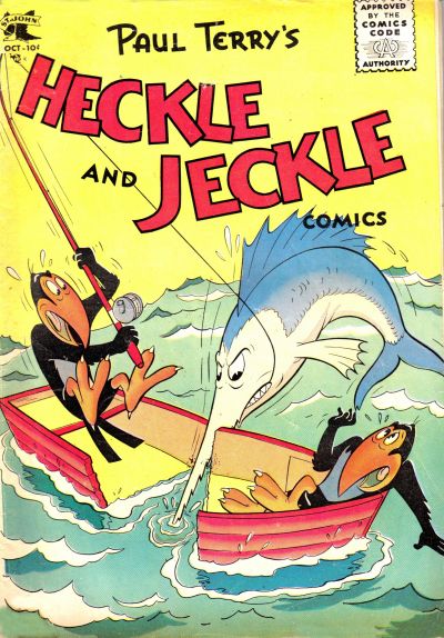 Heckle and Jeckle  #24 (October 1955)