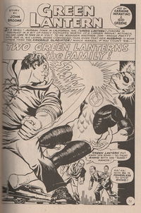 Super Adventure Comic (Colour Comics, 1960 series) #58 — Two Green Lanterns in the Family!