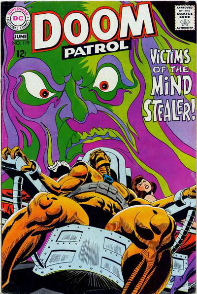 The Doom Patrol (DC, 1964 series) #119 May-June 1968