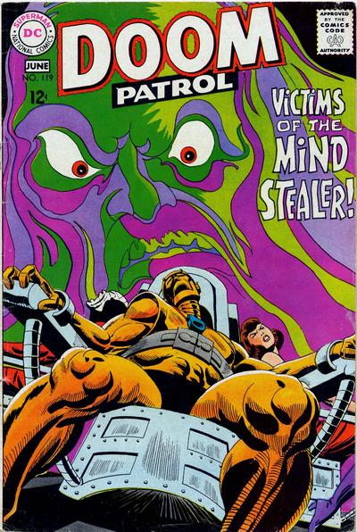 The Doom Patrol (DC, 1964 series) #119 (May-June 1968)