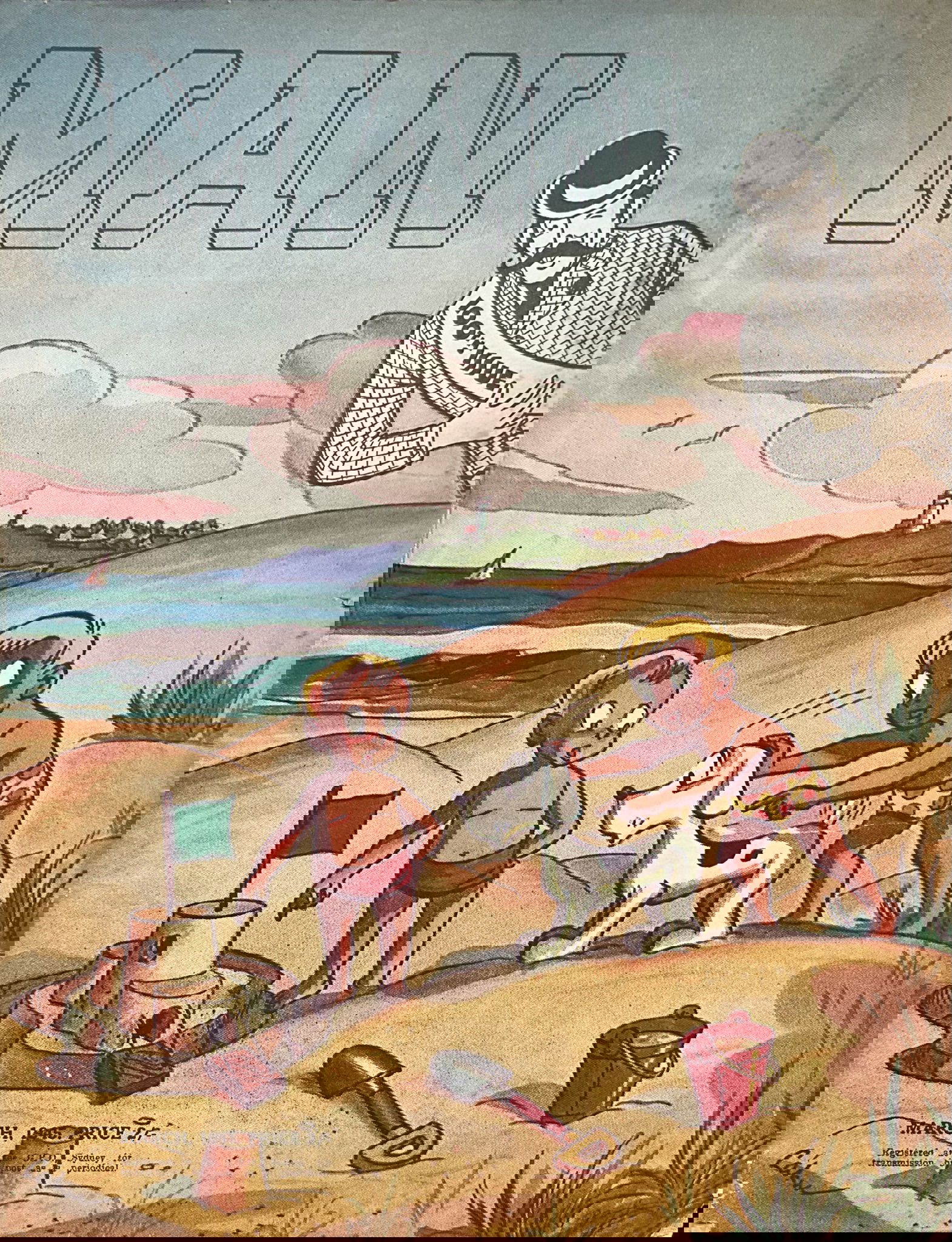 Man [Man Magazine] (KG Murray, 1936? series) v17#4 (100) (March 1945)