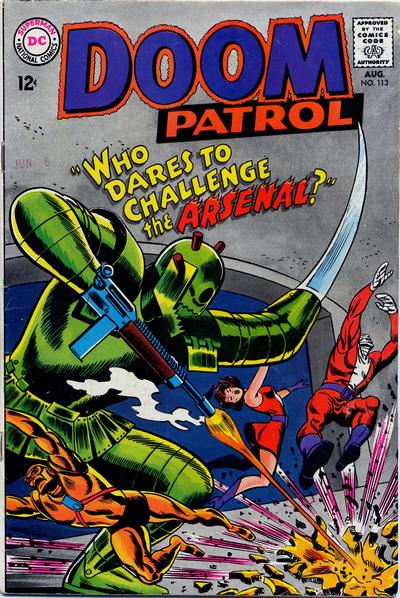 The Doom Patrol (DC, 1964 series) #113 (August 1967)