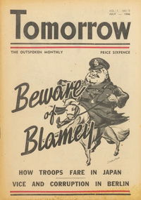Tomorrow: The Outspoken Monthly (Reed & Harris, 1946 series) v1#5