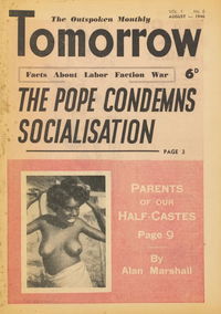 Tomorrow: The Outspoken Monthly (Reed & Harris, 1946 series) v1#6