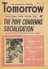 Tomorrow: The Outspoken Monthly  v1#6 (August 1946)