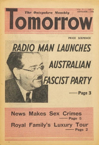 Tomorrow: The Outspoken Monthly  v1#9 (November 1946)