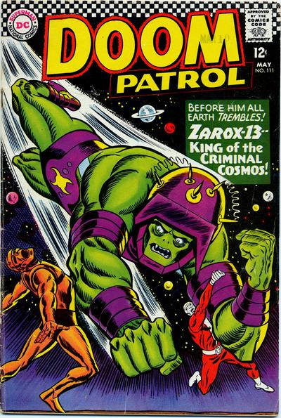The Doom Patrol (DC, 1964 series) #111 (May 1967)
